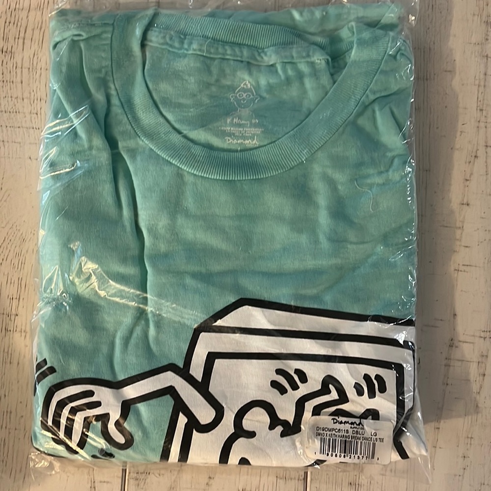 Diamond supply x Keith haring break dance long sleeve